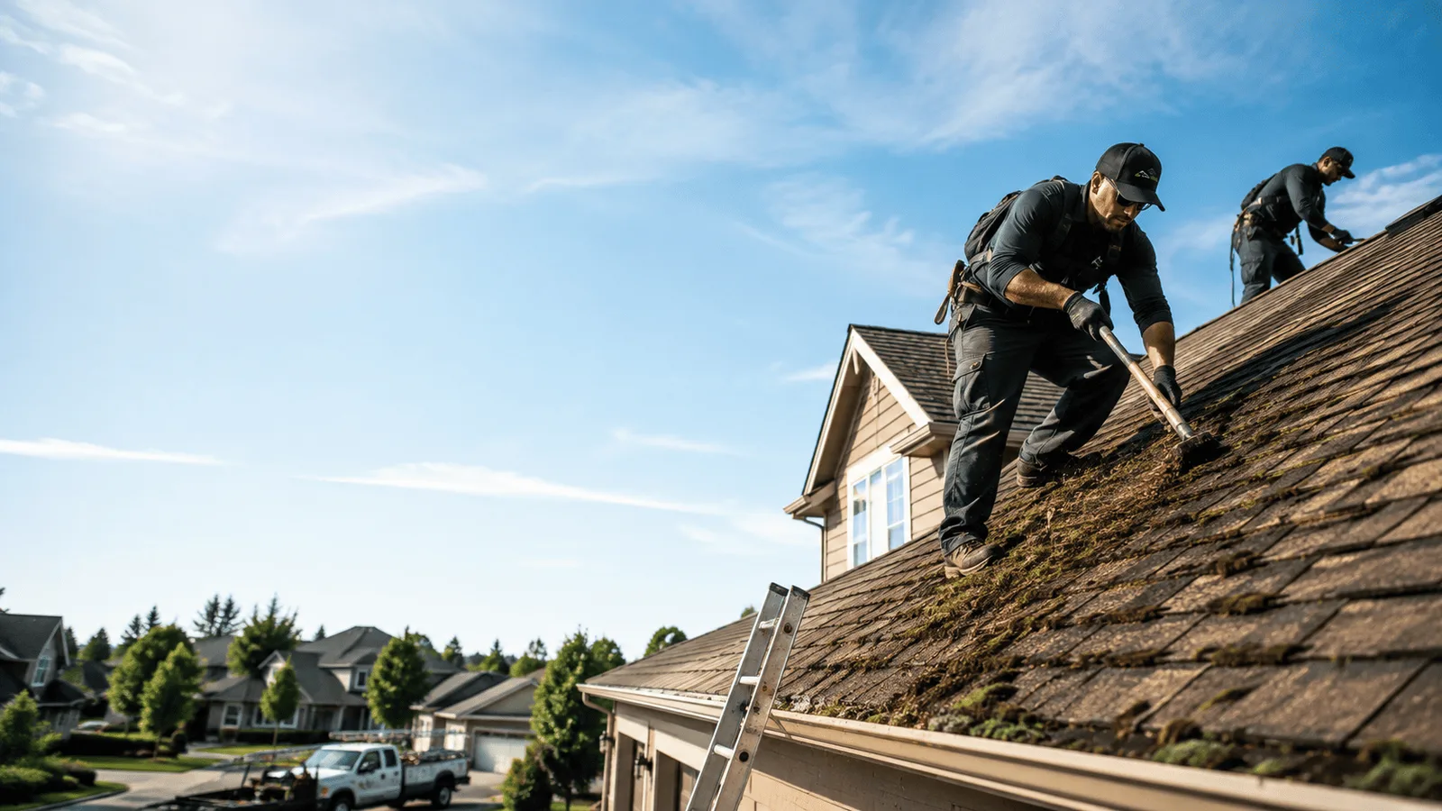 Roof Moss Removal in Loomis, NE near me